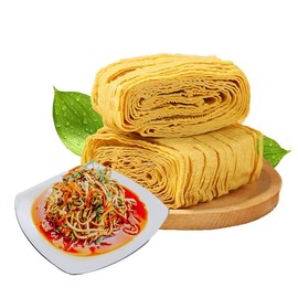 Dried tofu skin豆腐丝 豆腐皮干货素食豆制品Shredded tofu200g