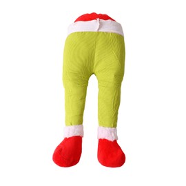 Christmas Elf Legs 23.6in Long Festive Bright Colors Durable Fabric Cord Elf Stuffed Legs for Party Tree Decoration