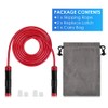 PACETAP Weighted Jump Rope, Steel Wire Skipping Rope, Workout for