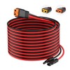 Solar to XT60i Extension Cable 12AWG 25FT XT60i Female to