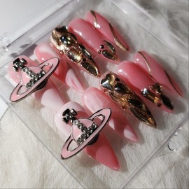 [Handmade nail tips] beauty full(cutie ver) - Copin / [수제네일팁] beauty full(cutie ver) - 코핀