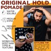 Suavecito Pomade Original Hold, Medium Hold Hair Pomade for Men,