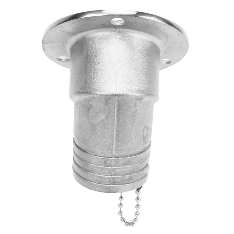 Boat Deck Filler with Key Cap Marine Stainless Steel Hardware