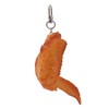 YFEIQI Funny Imitation Food Keychain, Grilled Chicken Leg/Chicken Wing and