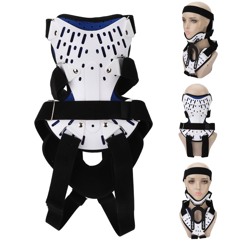 Cervical Neck Traction Device Soft Breathable Adjustable Easy Cleaning Cervical