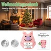 ZHTLTHZ Pocket Hug Lucky Pigs, Creative Knitting Wool, Mini Pig