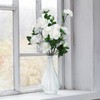 MAGICLULU 6Pcs Peonies Artificial Flowers White Fake Peonies Bouquet Silk