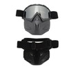 Motorcycle Face Mask Goggles Dust Wind UV Proof Riding Glasses