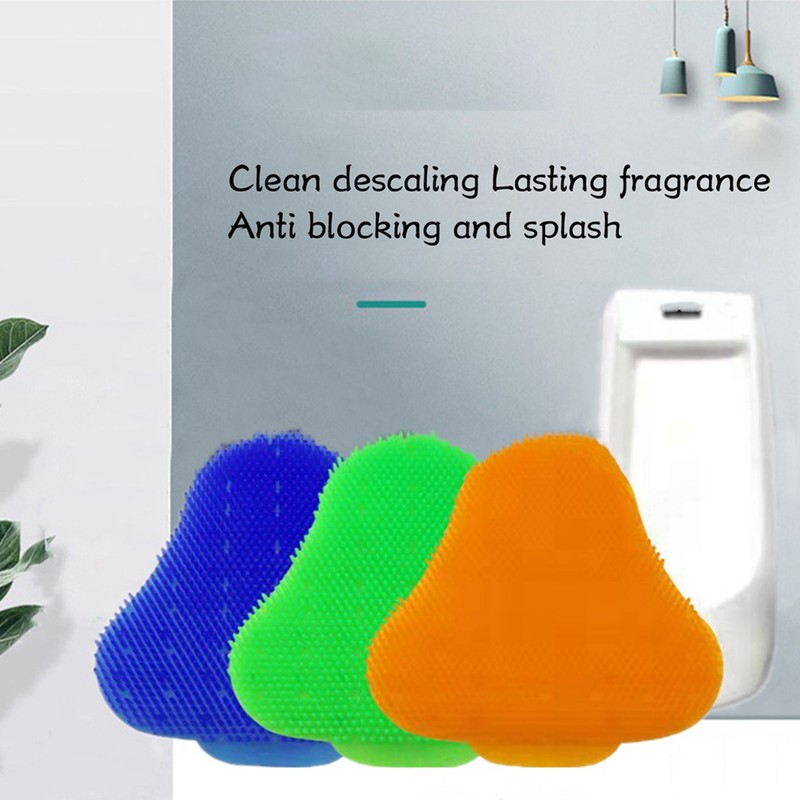 10pcs Urinal Screen Deodorizers Triangle Anti Splash Deodorizer Scented Urinal