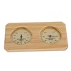 Wooden Wall Mounted Sauna Thermometer Hygrometer 2 in 1 Temperature