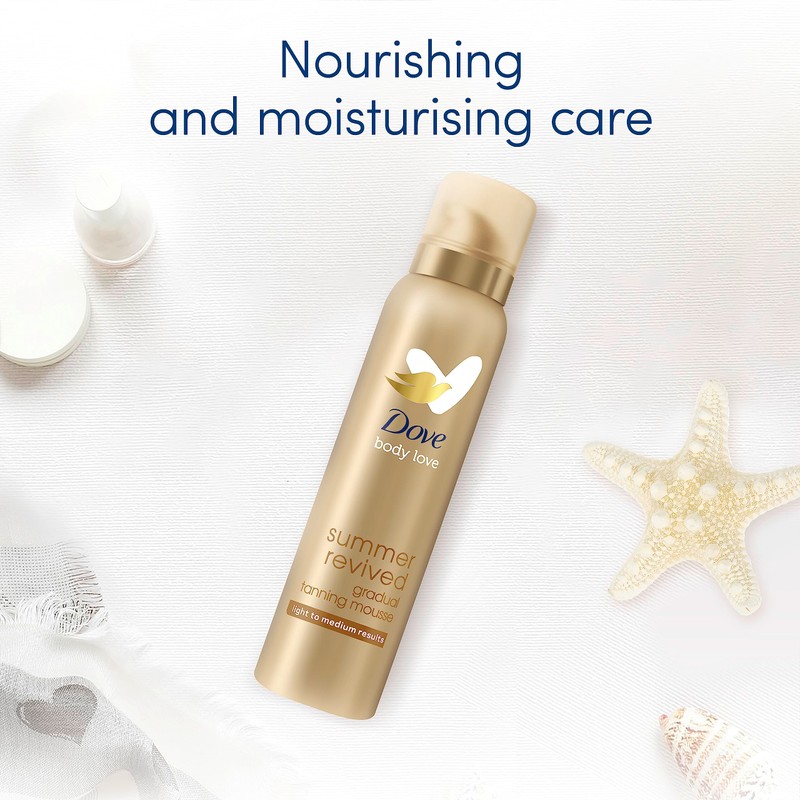 Dove Time to Glow and Go Gradual Self-Tan Gift Set
