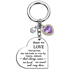 OEHEDOU Sympathy Gifts For Loss Of Loved One Remembrance Gift For Loss Memorial Gifts For Loss Of Mom Dad Condolences Gift For Losses Bereavement Item Losses Of Mom Dad Sympathy Keychain