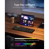 Samsers Full-Size Backlit Foldable Bluetooth Keyboard with Numeric pad