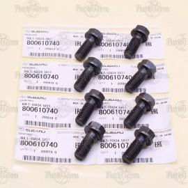 Subaru OEM New  Subaru Legacy Impreza WRX STi Forester BRZ Flywheel Bolts x8 800610740