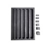OTOOLWORLD Gold Silver Graphite Ingot Mold Mould Crucible for Melting