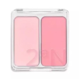 2AN 투에이엔 듀얼 보송 치크 블러셔 발색 17 버블 하트 BNS Two A.N Dual Bouncy Cheek Blusher Color 17 Bubble Heart BNS