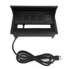 ZESHAN Brush Cable Cubby Connectivity Box Conference Table Power Box