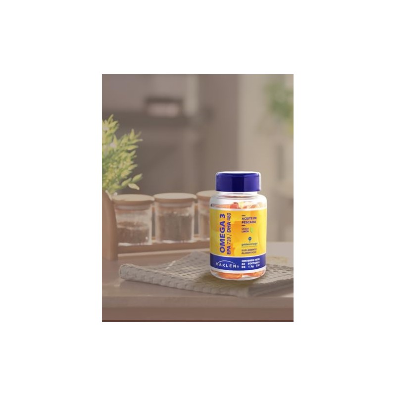 Maklen Omega 3 | EPA 720 + DHA 480 -