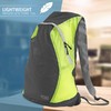 Lewis N. Clark Electrolight Backpack, Charcoal/Neon Lemon (Yellow) - 1101
