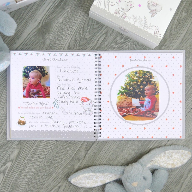 Baby Memory Journal Keepsake Book Milestone Photobook Gender Neutral Diary