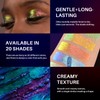 CHARMACY Liquid Duochrome Eyeshadow, Metallic Eye Looks, Long Lasting Glitter