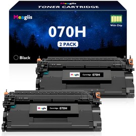 Meagiis 070H 070 High Capacity Toner Cartridge Replacement for Canon 070H Toner Cartridge for Canon imageCLASS MF465 MF462 LBP247 LBP246 Printer (070H Black, 2-Pack)