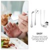Curved Fork Spoon 4Pcs Right Left Handed Grip Easy Offset