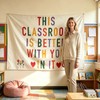 Classroom Decor for Teacher, Cute Neutral Classroom Must Haves Wall