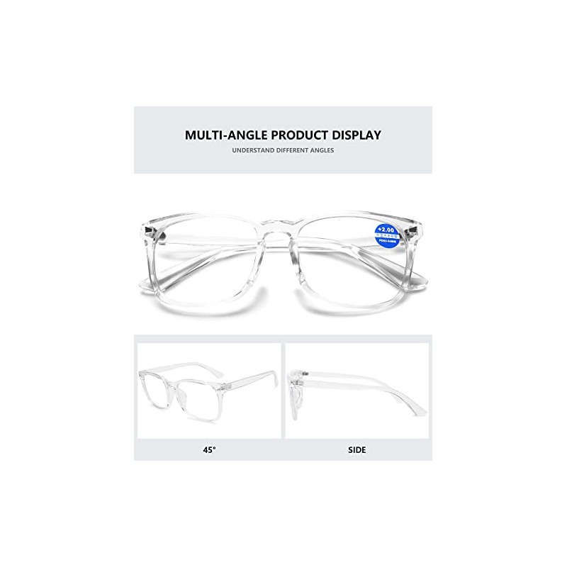 MAGIMODAC Blaulichtfilter Lesebrille gro√ü Damen Herren Computerbrille Lesebrillen Sehhilfe Brille