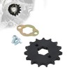 BAOUFF 15 Tooth Steel Front Sprocket for Hawk 250,Dirt Bike