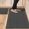 COSY HOMEER 48x20 Inch/30X20 Inch Kitchen Rug Mats Made of