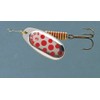 Spinner - Mepps Comet Decorée silber/rot Gr.3 - 6,50g