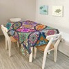 Walmsco Tablecloth Bohemian Style Pattern Decor For Dining Room Kitchen