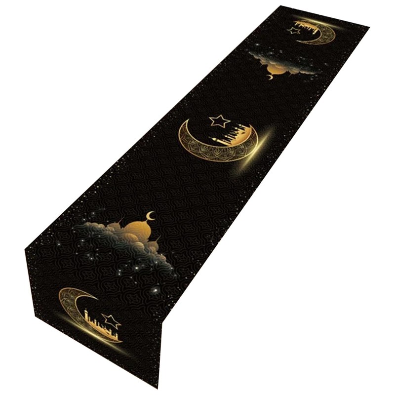 BELOWSYALER Eid Table Runner Table Setting Ramadans Decoration Dining Table