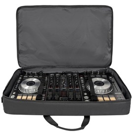 ITHWIU Padded DJ Controller Case for XDJ-RX2 XDJ-RX3 Case prime 4 MCX8000 Numark NVII Mixtrack Pro 3 NV Platinum, 31.5 X 19.5 X 4.7 Inch