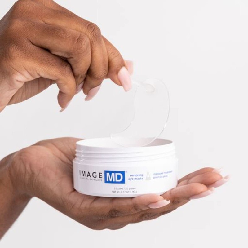 IMAGE Skincare MD - Mascarillas restauradoras para ojos, 22 unidades