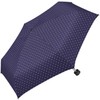 Ultra Mini Pocket Umbrella Women's Umbrella Flash Dots, Deep Purple,
