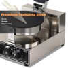 110V Electric Ice Cream Cone Maker 1300W Commercial Waffle Cone