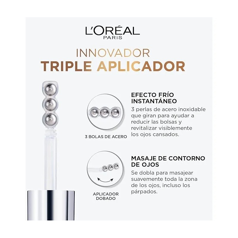 L'Oréal Paris Glycolic Bright Sérum de Ojos Anti Manchas, con