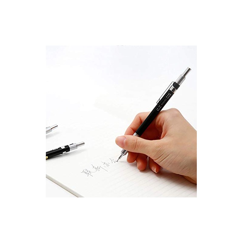 Sakura Craypas XS-300 Mechanical Pencil for Drafting (Black, 0.01 inch