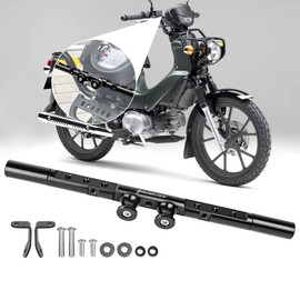 Vancroser Cross Cab CC110 Hunter Cab CT125 Clamp Bar Multi Mounting Bar Multiple Screw Holes Telescopic Length Aluminum Alloy CNC Black Cross Cab 110ja60 Hunter Cab ct125 Custom Parts (Mount Bar)