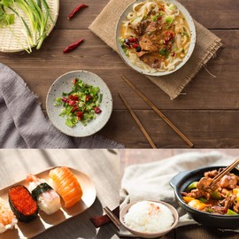 Chopsticks,Chop Sticks Wooden, Chop Stix, 10 Pairs Resusable Chinese Chopsticks with No Wax, Paint