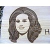 Adele Hello Chopping Cutting Cheese Board Place MAT Engraved Wooden