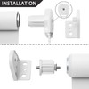 NUTRO CHILL Blackout Blinds, Window Roller Shades Thermal Insulated Fabric
