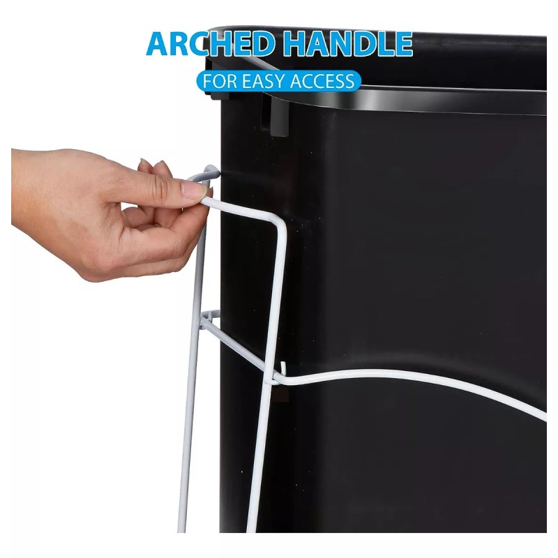 ghgfh Rieles Cocina Contenedor Bote Basura Extraíble Gabinete