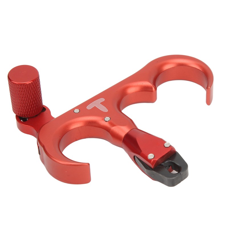 3 Finger Hand Held Bow Release Aluminum Alloy Thumb Release