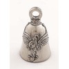 Praying Angel Guardian Biker Bell with Hanger
