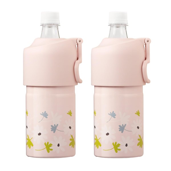 Atlas ABIB-EFPK2P Plastic Bottle Holder, Floral Water Bottle, Set of