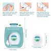 Dental Floss，Portable Micro Wax Flat Wire Floss, Effective Plaque Removal,