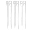 6pcs 420 Stainless Steel Canopy Tent Stakes Thickened High Hardness